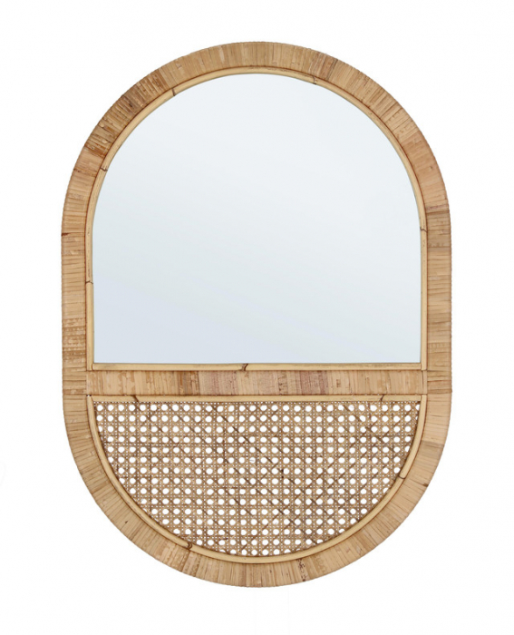 Oglinda tip cupola cu rama, Hajar, 50X70