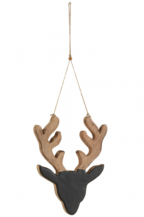 Ornament de Craciun Ren negru L