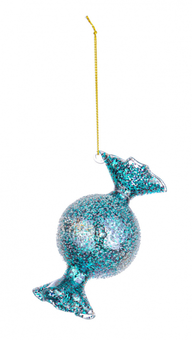 Ornament, Toffee, Albastru, 5X9,2H