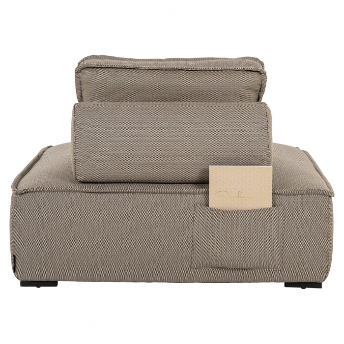 Element de lounge pentru exterior Jondal (22085 Taupe), Dims: 73.0 x 110.0 x 110.0 cm [6]