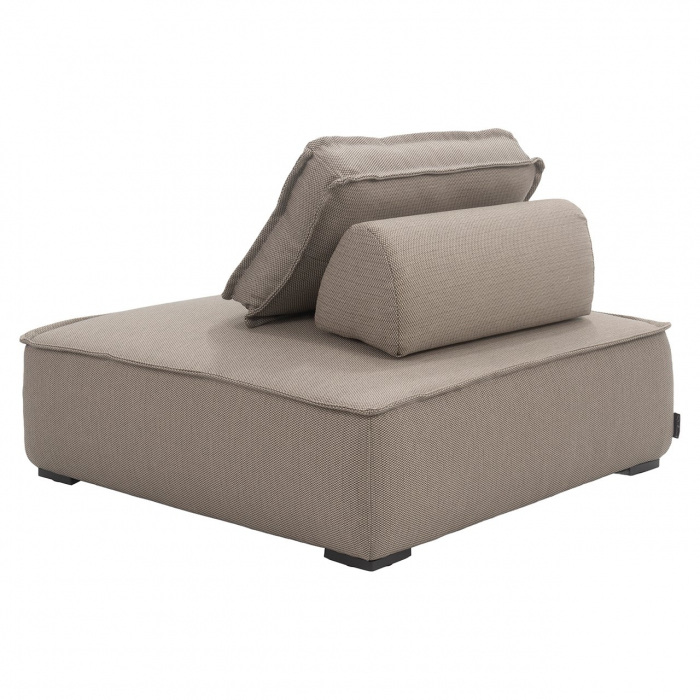 Element de lounge pentru exterior Jondal (22085 Taupe), Dims: 73.0 x 110.0 x 110.0 cm [4]