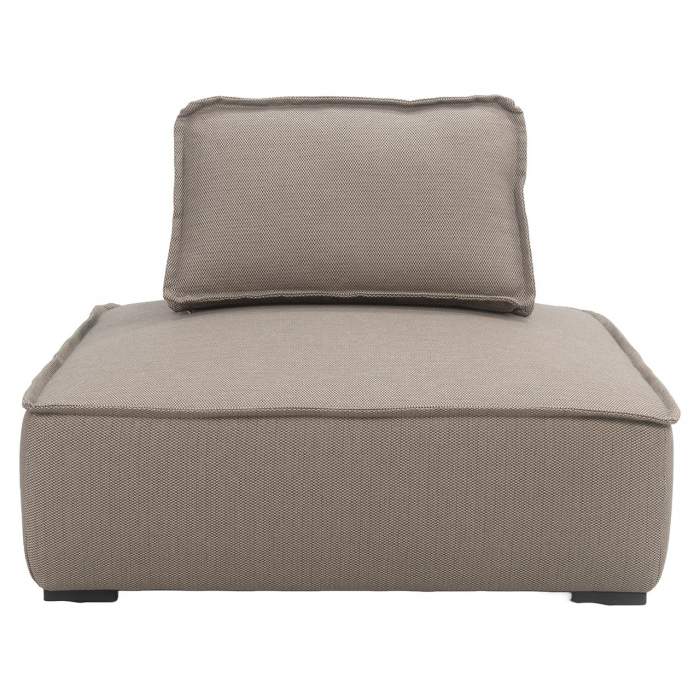 Element de lounge pentru exterior Jondal (22085 Taupe), Dims: 73.0 x 110.0 x 110.0 cm [5]