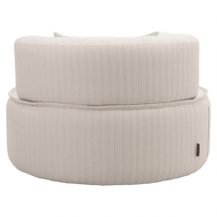 Fotoliu rotativ de exterior Nammos (22080 Bej), Dims: 67.0 x 100.0 x 100.0 cm [3]