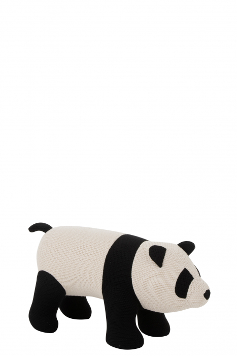 Panda, Textil, Negru Alb, 80x35x40 cm Jolipa
