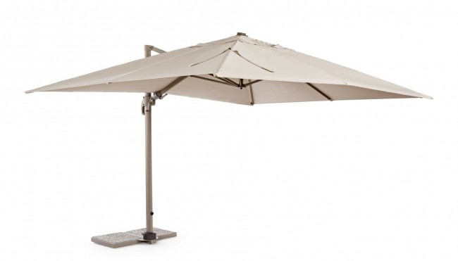 Panza pentru umbrela Saragozza, Poliester, Bej, 400x300 cm