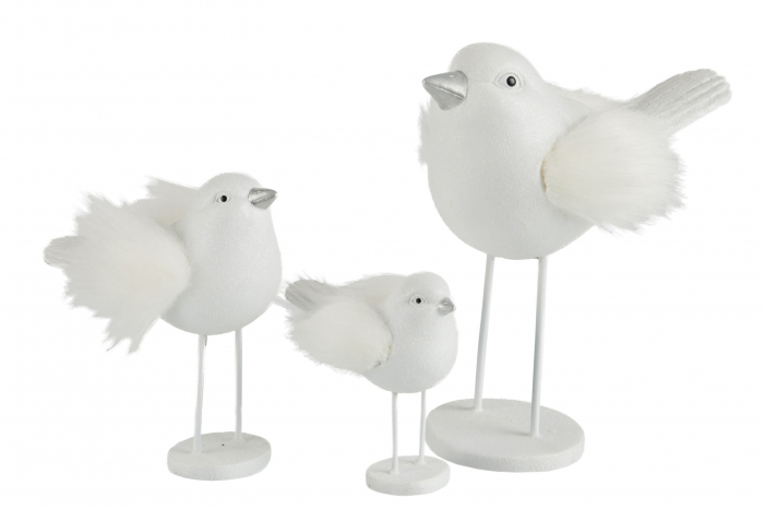Pasare Bird, Compozit, Alb, 20x9x20.5 cm [2]