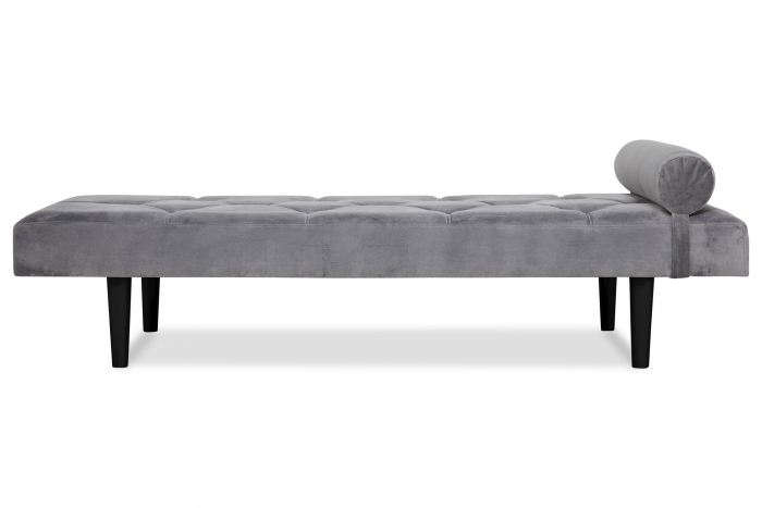 Pat de zi Diana, Gri, 185x40x75 cm [5]