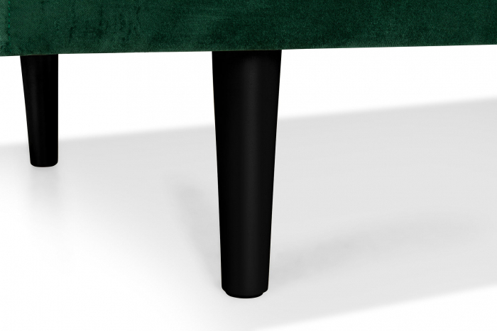 Pat de zi Diana, Verde inchis, 185x40x75 cm [4]