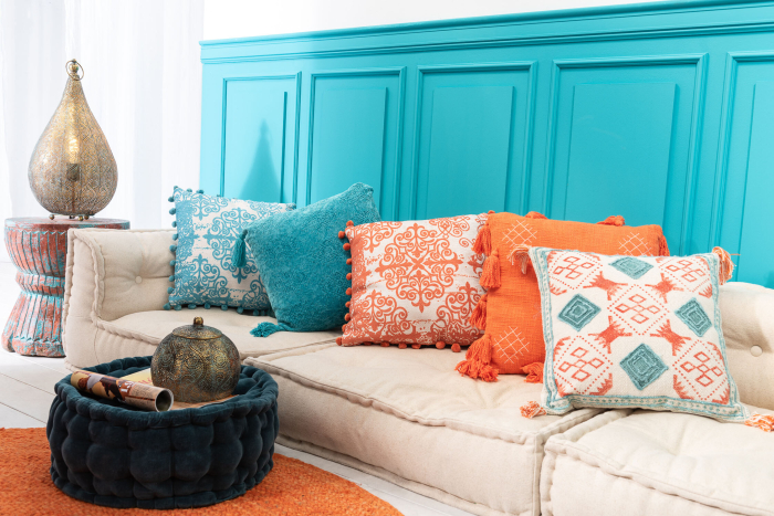 Patura plaid, Blanita, Albastru, 170x130x1 [1]