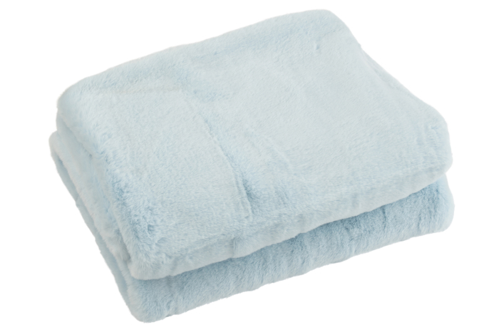 Patura plaid, Blanita, Albastru, 180x130x0.5 [2]