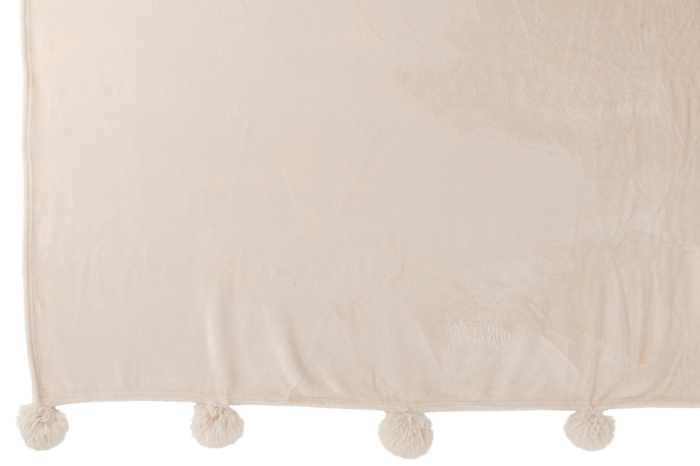 Patura plaid, Blanita, Bej, 170x130x1 [4]