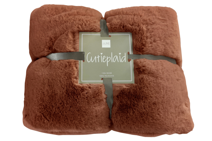 Patura plaid, Blanita, Maro, 180x130x3 [5]