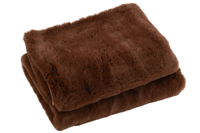 Patura plaid, Blanita, Maro, 180x130x3 [2]