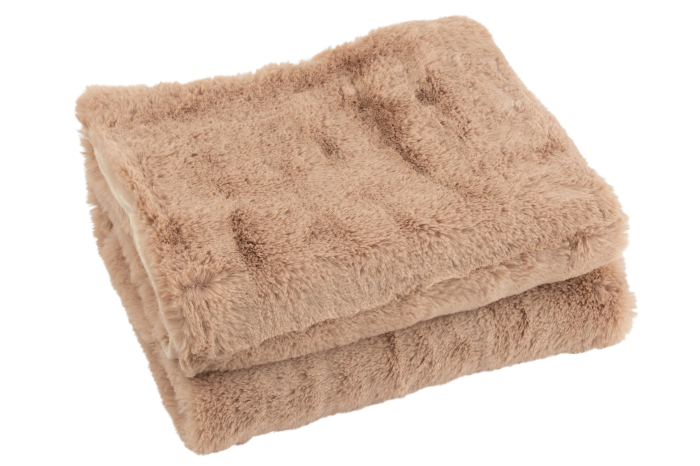 Patura plaid, Blanita, Roz, 180x130x3 [2]