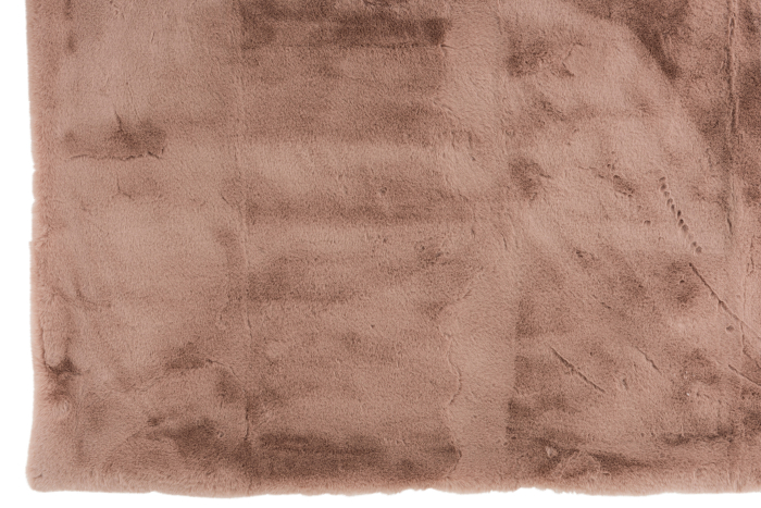 Patura plaid, Blanita, Roz, 180x130x3 [3]