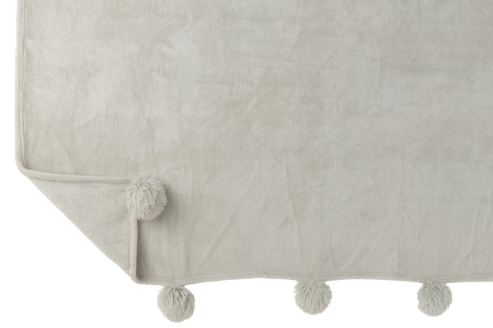 Patura plaid, Material sintetic, Gri, 170x130x1 [3]