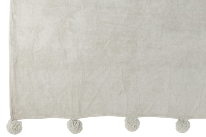 Patura plaid, Material sintetic, Gri, 170x130x1 [4]
