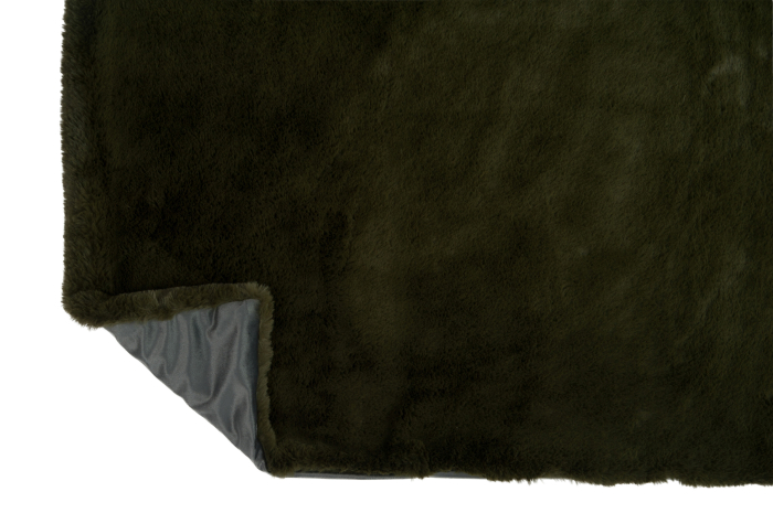 Patura plaid, Material sintetic, Verde, 180x130x3 [4]