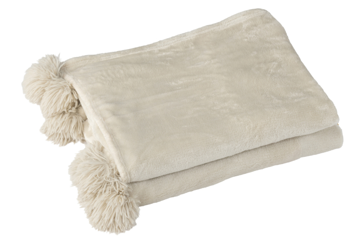 Patura plaid, Textil, Bej, 170x130x1 [2]