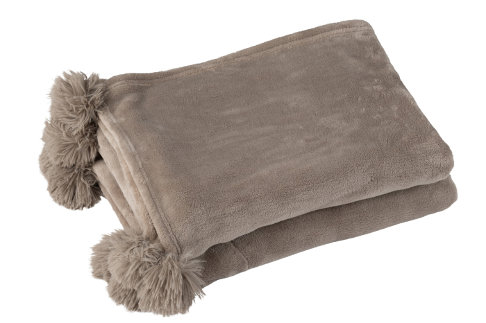 Patura plaid, Textil, Gri, 170x130x1 [2]