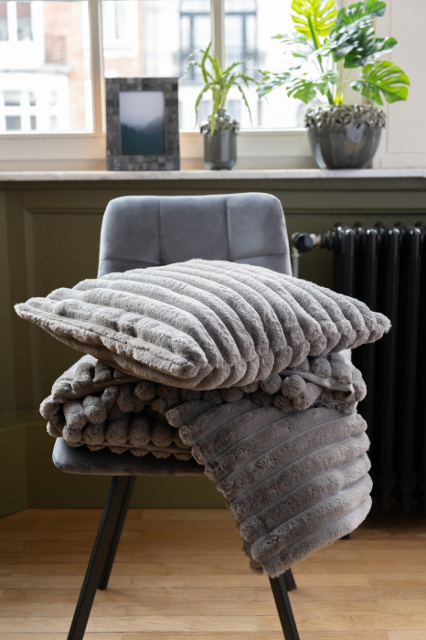 Patura plaid, Textil, Gri, 180x130x3 [1]