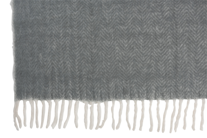 Patura plaid, Textil, Gri, 190x136x0.5 [2]
