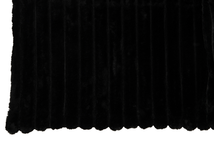 Patura plaid, Textil, Negru, 180x130x3 [2]