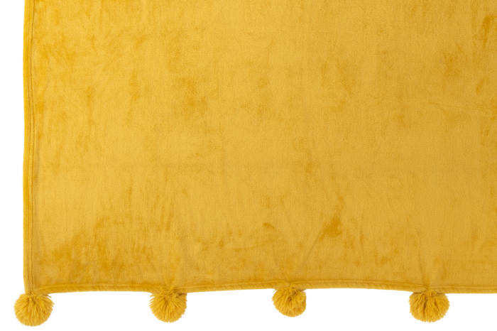 Patura plaid, Textil, Ocru, 170x130x1 [4]