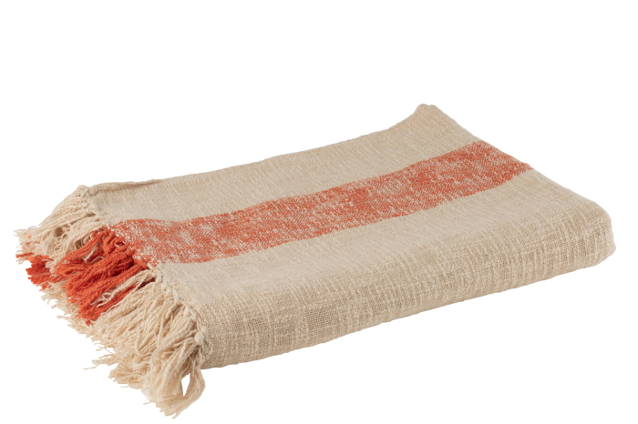 Patura plaid, Textil, Portocaliu, 210x140x1 [1]