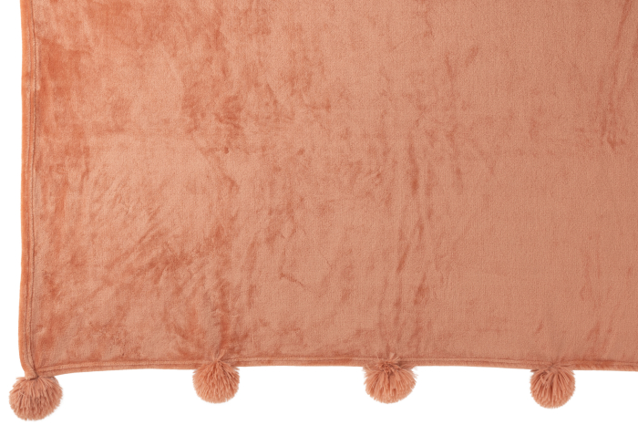 Patura plaid, Textil, Roz, 170x130x1 [4]