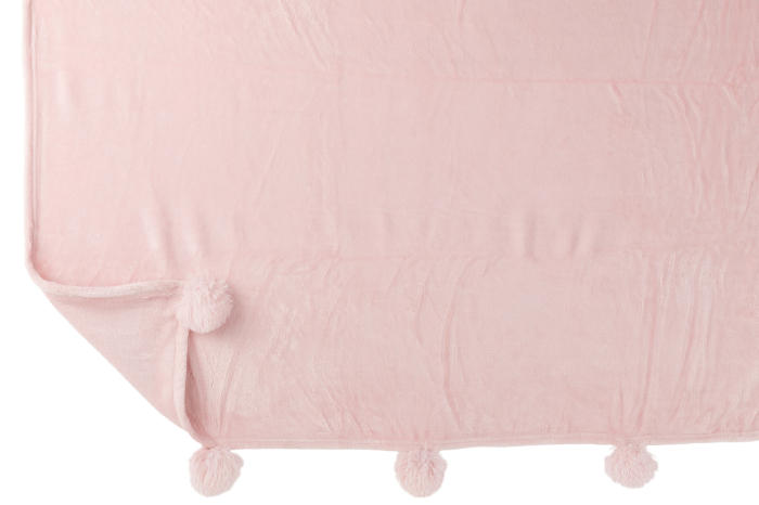 Patura plaid, Textil, Roz, 170x130x1 [3]