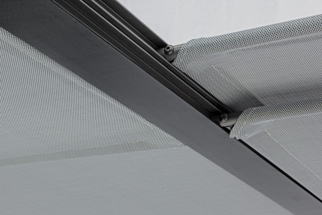 Pavilion de gradina Noah, Aluminiu, Negru, 300x360x210 cm [4]