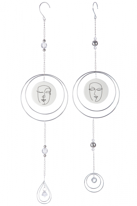 Pendant din metal Visione Set 2 [2]