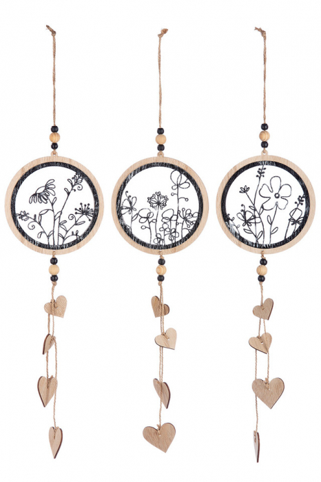 Pendant MDF/Metal Set 3 [2]