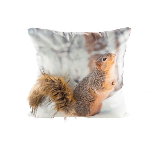 Perna Squirrel in Winter, Panza, Multicolor, x45x45 cm [2]