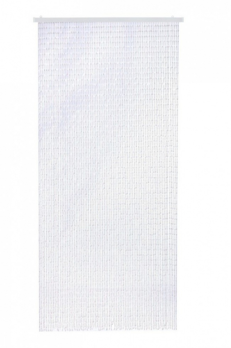 Perdea snur Beats, Plastic, Alb, 120x240 cm