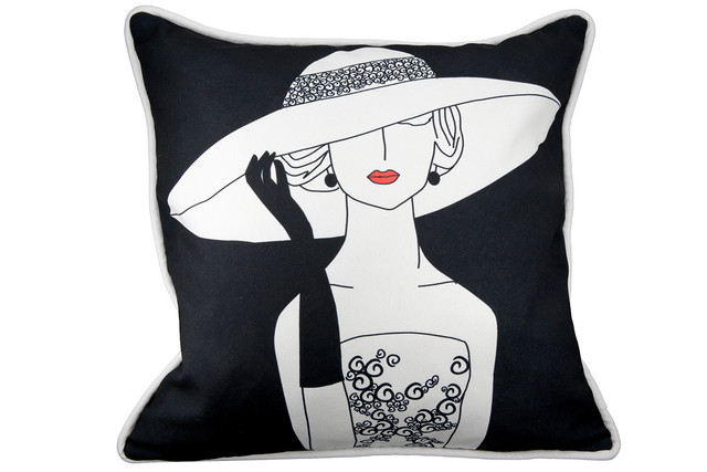 Pernă Lady with hat  [2]