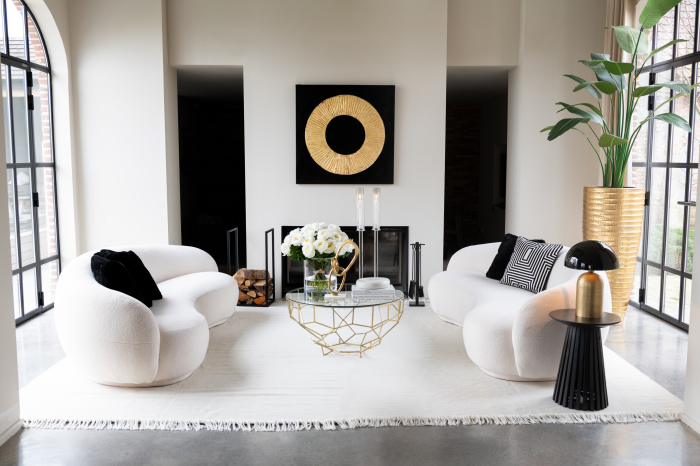 Perna, Material sintetic, Negru, 45x45x4 [1]