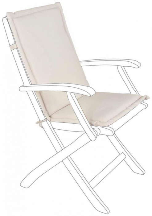 Poza Perna pentru scaun Nat, poli-vascoza, 45x94x3 cm