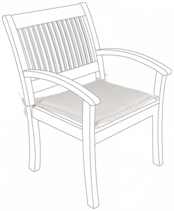 Poza Perna pentru scaun Poly180, poli-vascoza,49x52x3 cm