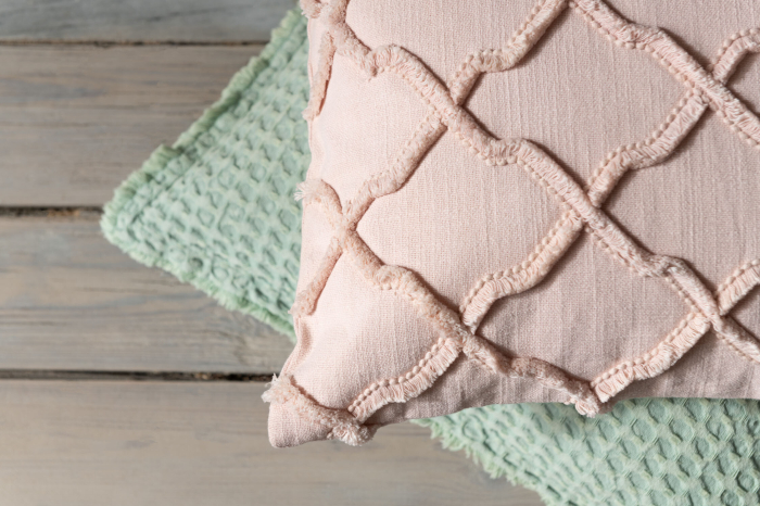 Perna, Textil, Roz, 45x45x4 [4]