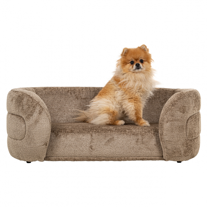 Pat pentru animale de companie Bingo (Bergen 104 taupe chenille), Dims: 35.0 x 97.0 x 56.0 cm [8]