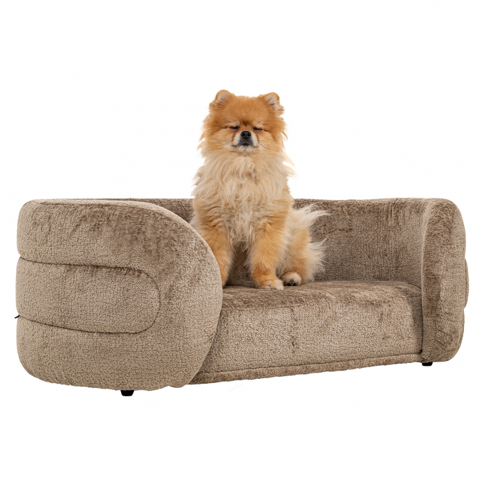 Pat pentru animale de companie Bingo (Bergen 104 taupe chenille), Dims: 35.0 x 97.0 x 56.0 cm [14]