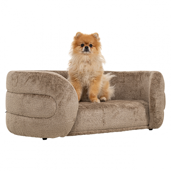 Pat pentru animale de companie Bingo (Bergen 104 taupe chenille), Dims: 35.0 x 97.0 x 56.0 cm [13]