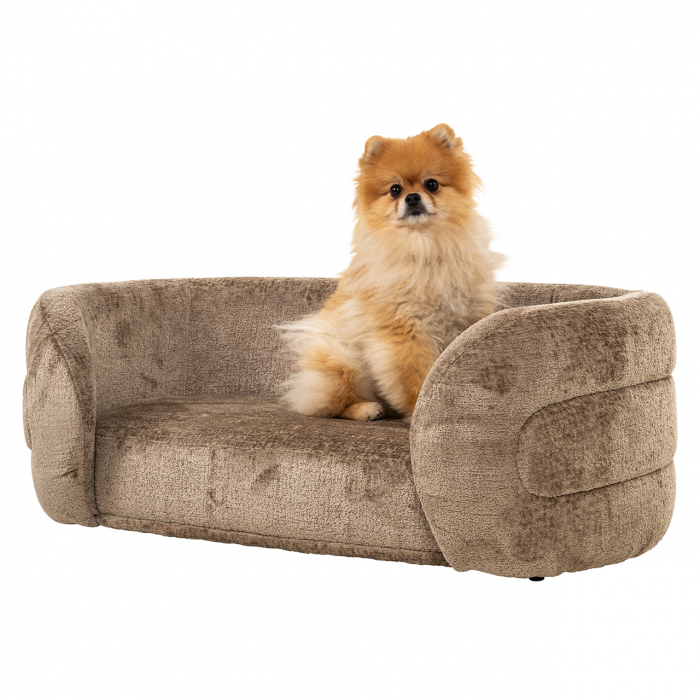 Pat pentru animale de companie Bingo (Bergen 104 taupe chenille), Dims: 35.0 x 97.0 x 56.0 cm [9]