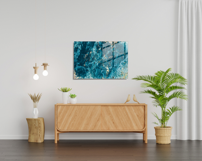 Pictura decorativa din sticla temperata