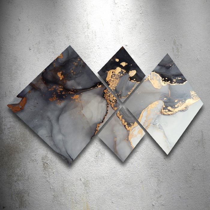 Pictură decorativă MDF (4 bucăți) [2]