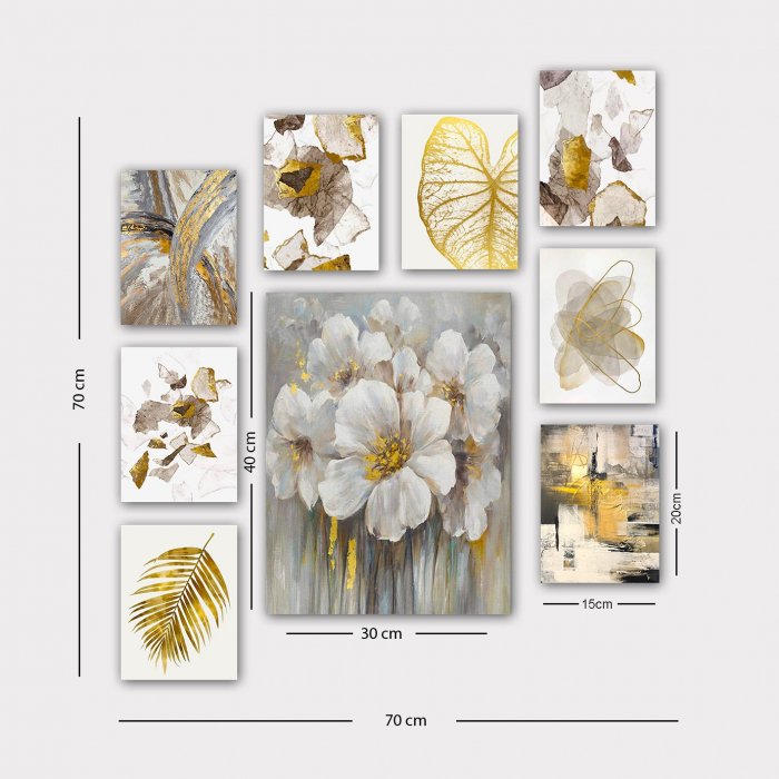 Pictură decorativă MDF (9 bucăți) [2]