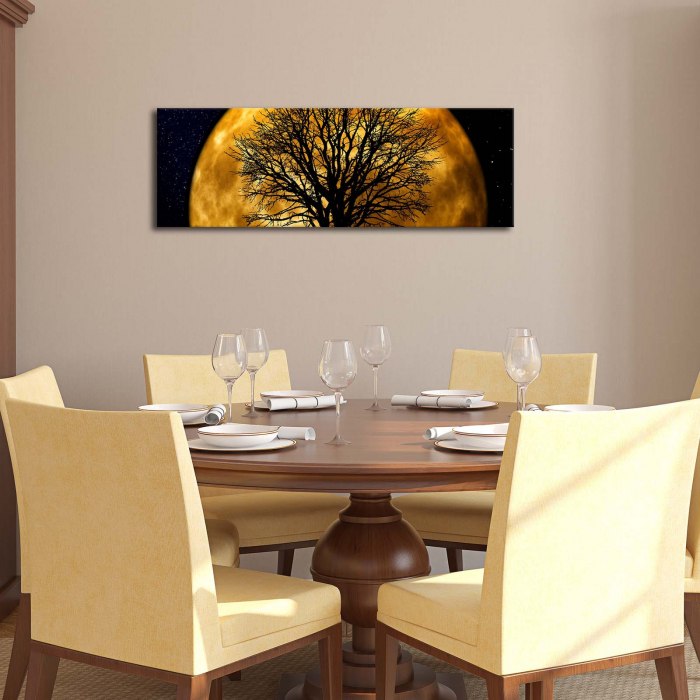 Pictură decorativă pe pânză ă cu LED [4]