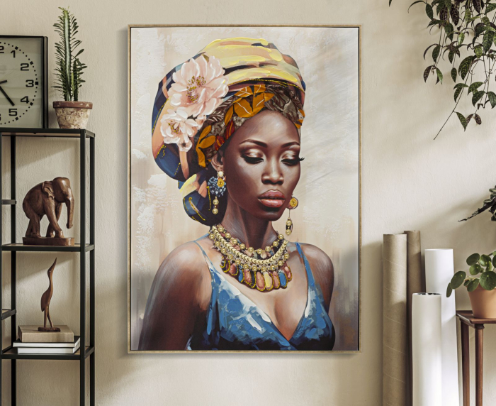  Pictura pe pânza cu Rama, Ayda -a- cm 72x4,5x102 [6]